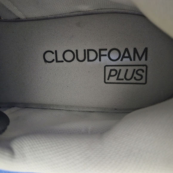 BNWT Adidas Women’s Breaknet Sleek Sneakers White Green Sz 11 Casual Tennis - Picture 7 of 10